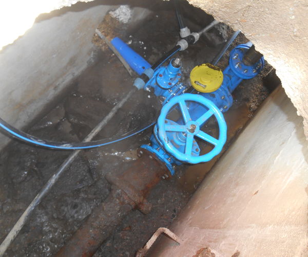 Sanierung und Optimierung des Trinkwassernetzes in Matsch