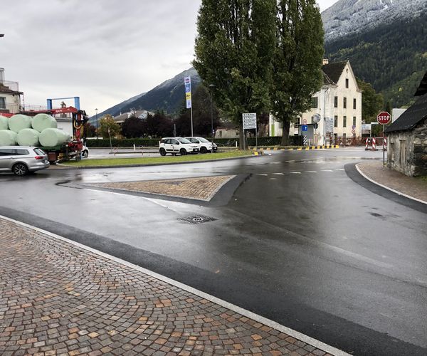Geschwindigkeitsreduzierende Maßnahmen an der SS38 am Stilfserjoch