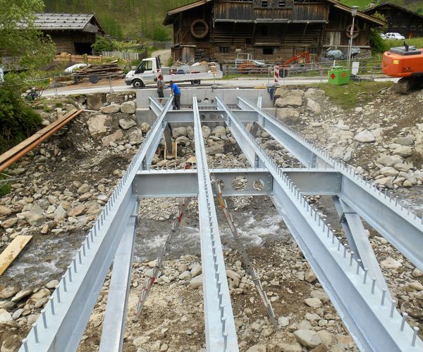 Erneuerung der Brücke Auer